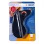 Dispensador de rollos de pegatinas HERMA Vario permanente negro 1000 pegatinas de papel