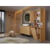 Top E Shop NEL 1K DK ART KPL armario de almacenaje para baño, roble
