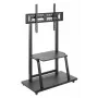 Gembird TVS-100F-01 soporte de suelo para pantallas 2,54 m (100