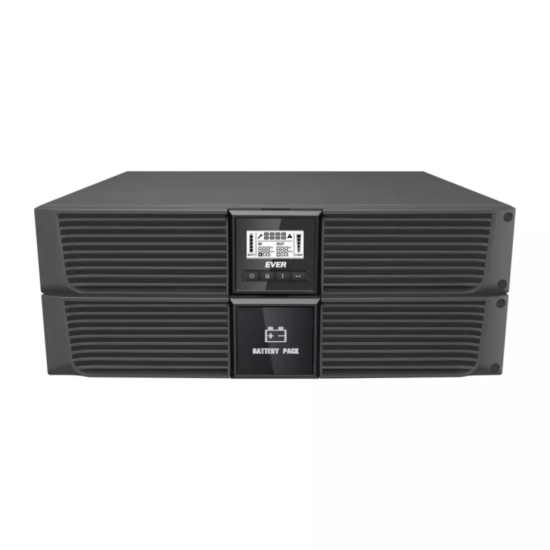 SAI EVER RT 1000 T 1000VA 800W – SAI online rack/torre, 1000 VA, 800 W de salida