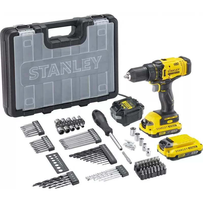 Taladro atornillador STANLEY SFMCD700D2A-QW 20V