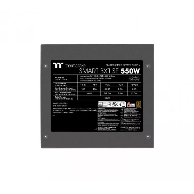 Fuente de alimentación Smart BX1 S E 550W