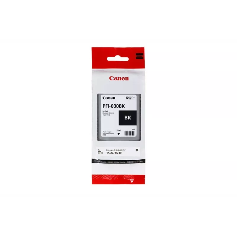 Cartucho de tinta Canon PFI-030BK 1 unidad original negro