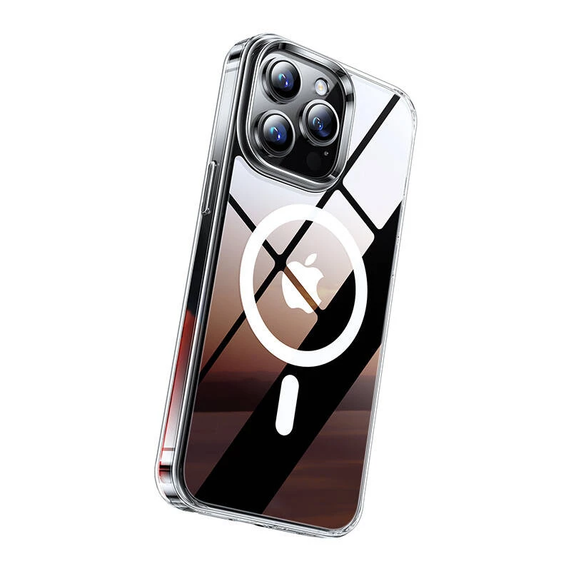 Funda protectora magnética Torras GUARDIAN para iPhone 15 Pro Clear acabado Diamond