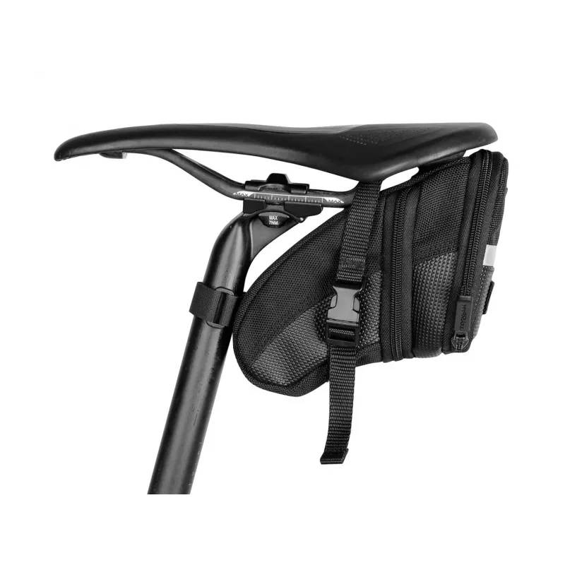 Bolsa de sillín TOPEAK Aero Wedge Pack Medium — bolsa de bicicleta compacta bajo el sillín