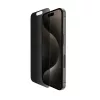 Lámina protectora de pantalla con privacidad Belkin OVA169HQ para iPhone 16 Pro antibacteriana resistente a golpes