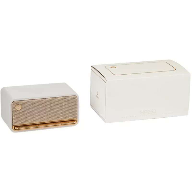Altavoz portátil estéreo Edifier MP230WT 2.0, 20 W, altavoz de banda ancha, USB-C, con cable e inalámbrico, blanco