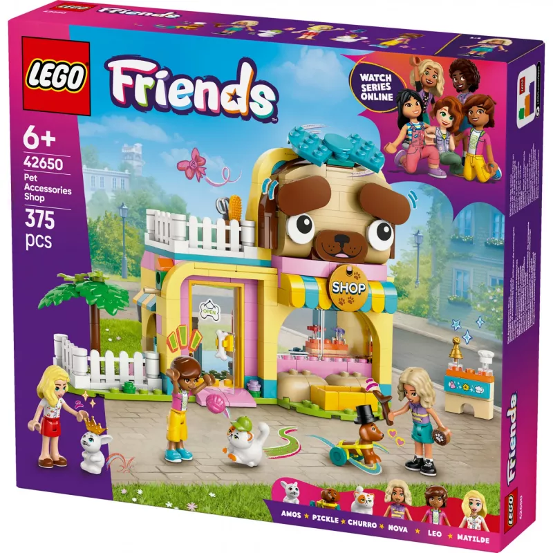 LEGO FRIENDS 42650 Tienda de productos para mascotas