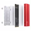 Disipador para SSD M.2 Jonsbo M.2-6 RED 2280 disipador pasivo para unidades NVMe/SATA 2280