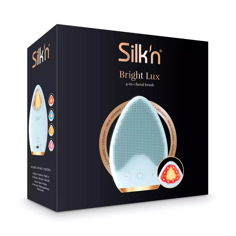 Silk'n Bright Lux cepillo de limpieza facial FBX1PE1B001, azul