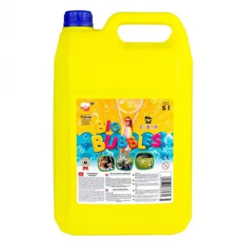 Líquido para pompas de jabón TUBAN 5 l TU3603 – solución de pompas para juguetes y máquinas de pompas