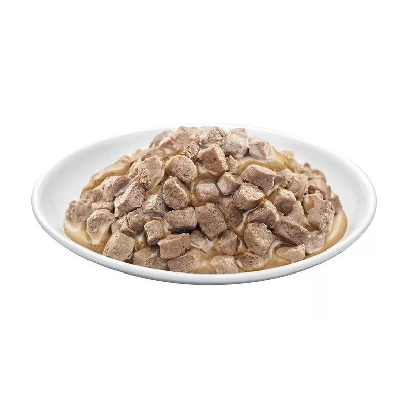 Comida para gatos PREVITAL Steril Aves en salsa - Comida húmeda para gatos - Bolsa 100 g