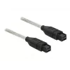 Cable FireWire DeLOCK FireWire B/B 1,0 m gris
