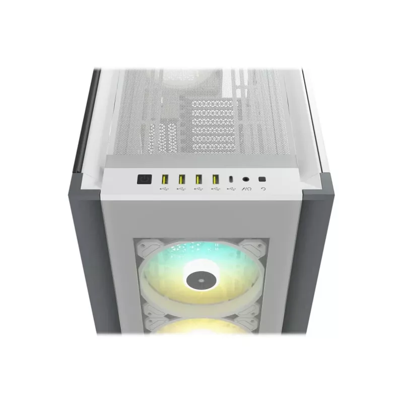 Carcasa de PC Corsair iCUE 7000X RGB Full Tower blanca