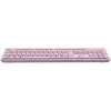 Teclado inalámbrico CANYON HKB-W01 — diseño compacto rosa, teclas UK/US