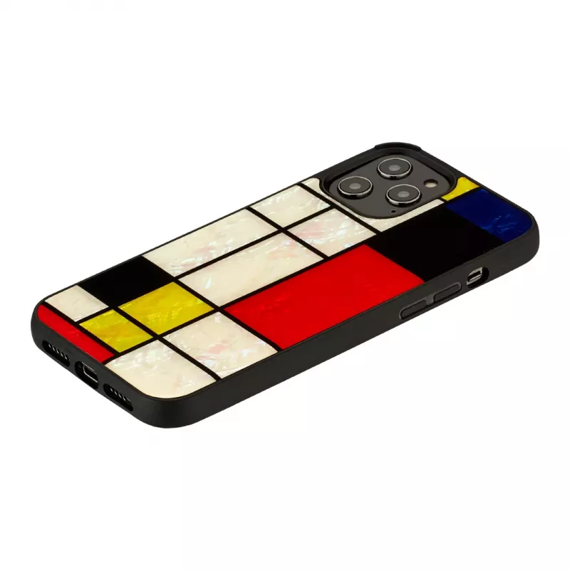 Funda protectora iKins para Apple iPhone 12 Pro Max, negro
