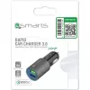 Cargador para móvil 4smarts 464458 negro gris coche