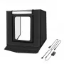Estudio fotográfico Puluz 40cm LED 2400 lúmenes PU5040EU