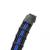 Kit de cables para fuente de alimentación CableMod C-Series PRO ModMesh 12VHPWR StealthSense negro/azul con funda