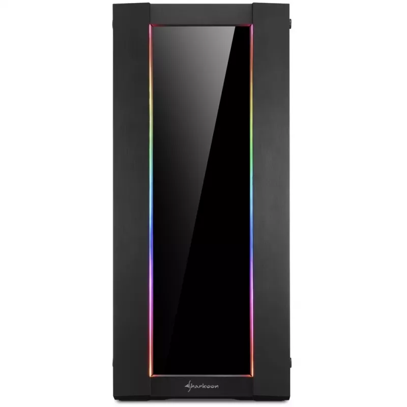 Caja de PC Sharkoon ELITE SHARK CA200G Torre Media Negra