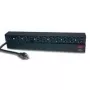 APC Rack PDU, Basic, 1U, 20A, 120V unidad de distribución de energía (PDU) negro
