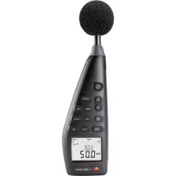 Testo 816-1 - Digital - Ponderación A - Ponderación C - Rápido - lento - 30 - 130 dB - 1,4 dB - 0,1 dB (0563 8170)