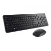 DELL Teclado y ratón - KM3322W - Ucraniano (QWERTY), Tamaño completo (100 %), Inalámbrico, RF Wireless, QWERTY, Negro, ratón incluido