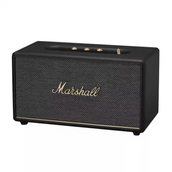 Altavoz Bluetooth inalámbrico Marshall Headphones Stanmore III negro — audio doméstico compacto, multi-host, RCA y óptico preparado