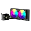 Refrigeración líquida para CPU Gamemax | GLACIER 240 LCD BK | Intel, AMD