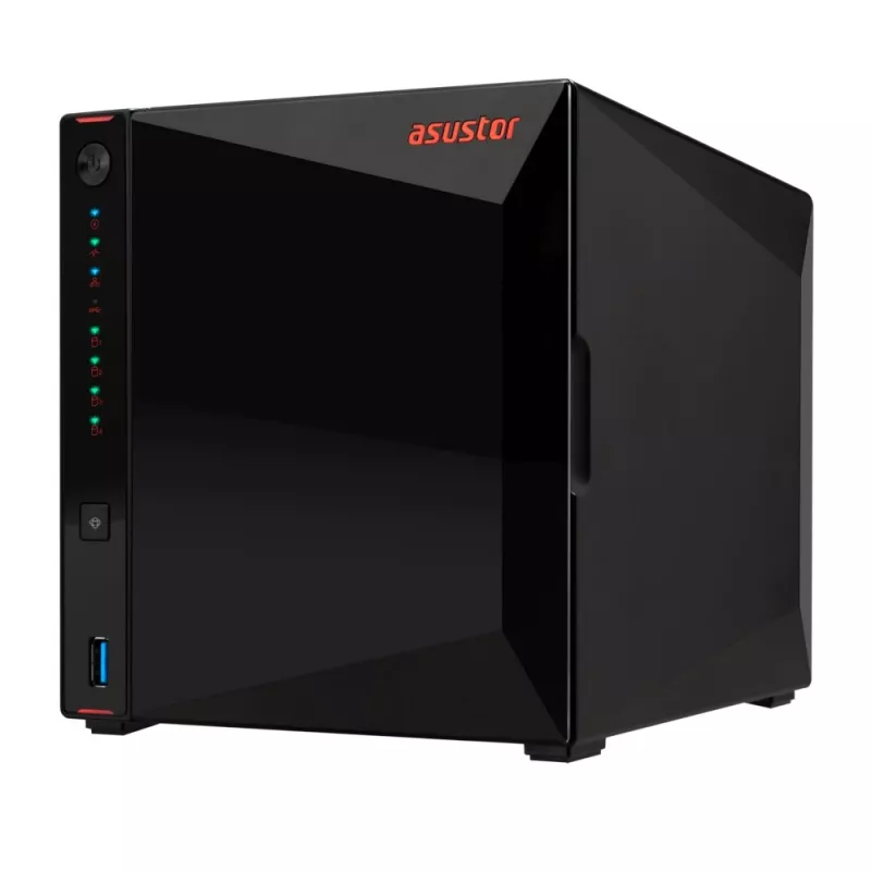 Asustor AS5404T NAS/servidor de almacenamiento Intel® Celeron® N5105 4 GB DDR4 0 TB ADM negro