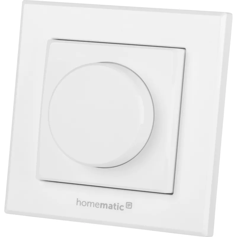 Interruptor de luz Homematic IP HMIP-WRCR giratorio blanco 55x55x27 mm
