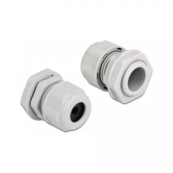 Prensaestopas DeLOCK 60364 gris plástico 2 uds.