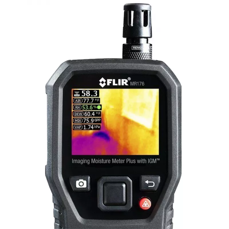 FLIR MR176 higrómetro/psicrómetro interior higrómetro electrónico negro