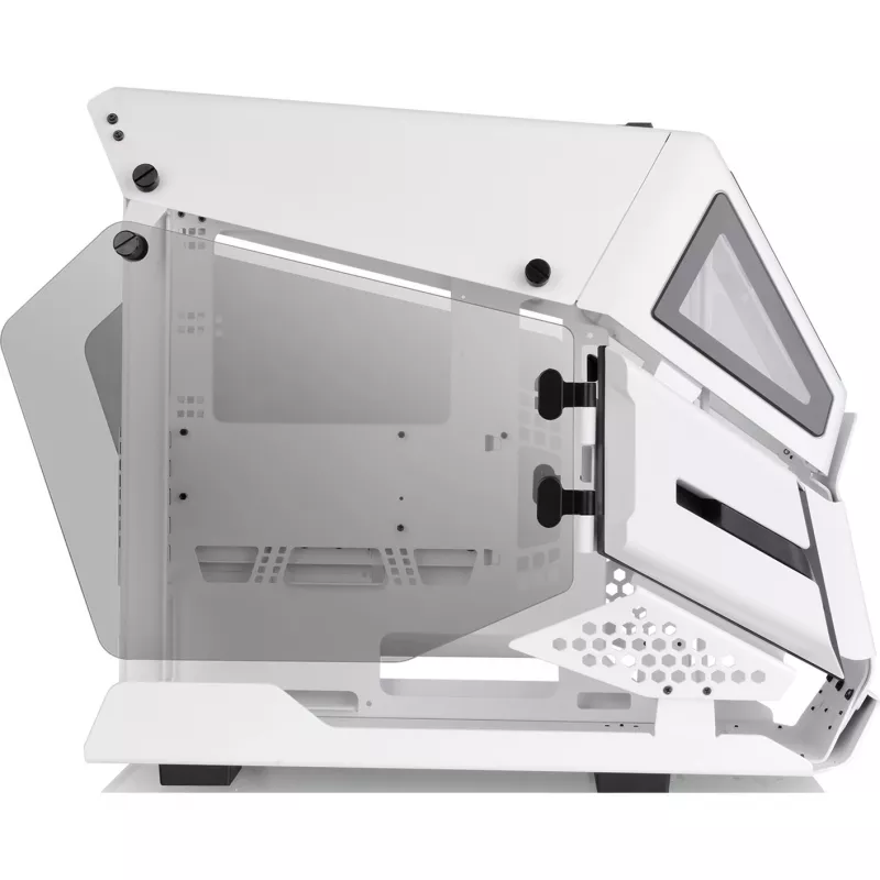 Caja de PC Thermaltake AH T200 Snow Micro Tower blanca