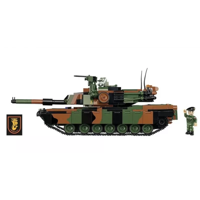 Set de construcción Cobi M1A2 SEPV3 Abrams modelo con 1.065 bloques