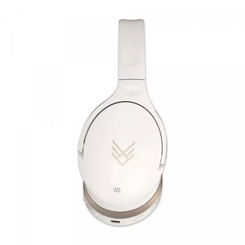 Auriculares inalámbricos supraaurales Audeeo Serene Hush Pro, crema