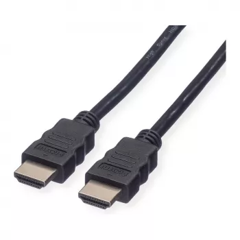 Cable HDMI ROLINE de material reciclado 2 m 3 x HDMI Type-A negro