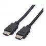 Cable HDMI ROLINE de material reciclado 2 m 3 x HDMI Type-A negro