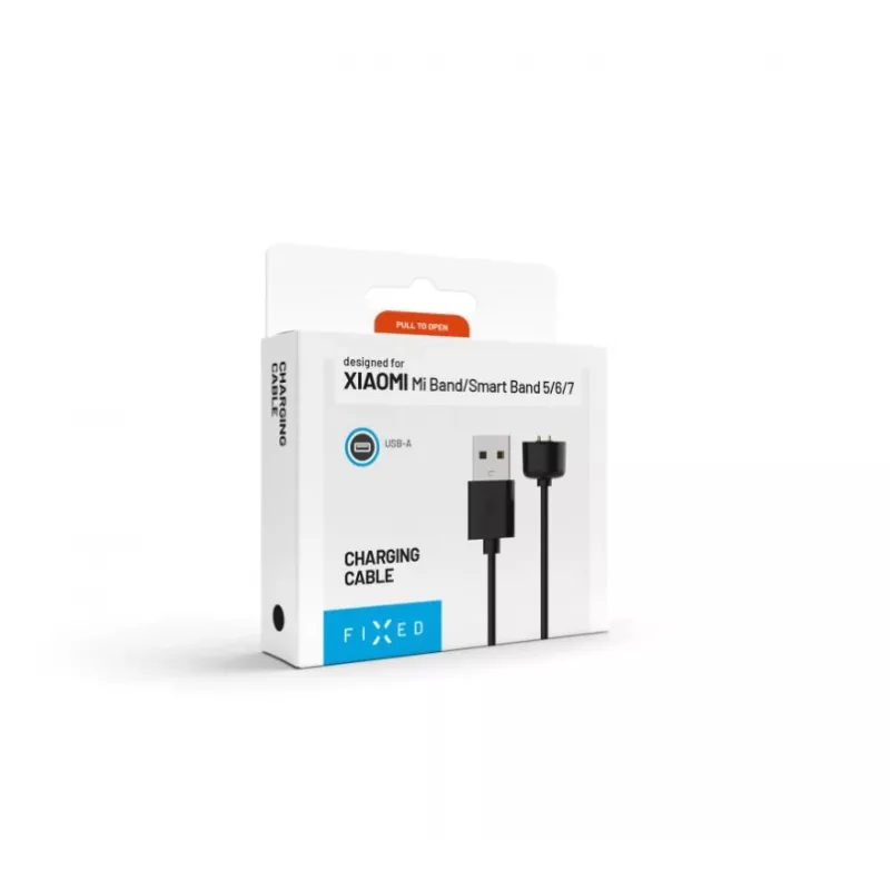 Cable de carga FIXED para Xiaomi Mi Band 5/6/7 — USB-A a conector propietario, 1 m