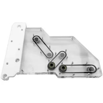 Kit Singularity Computers Spectre 2.0 Elite Side Distro Plate - blanco