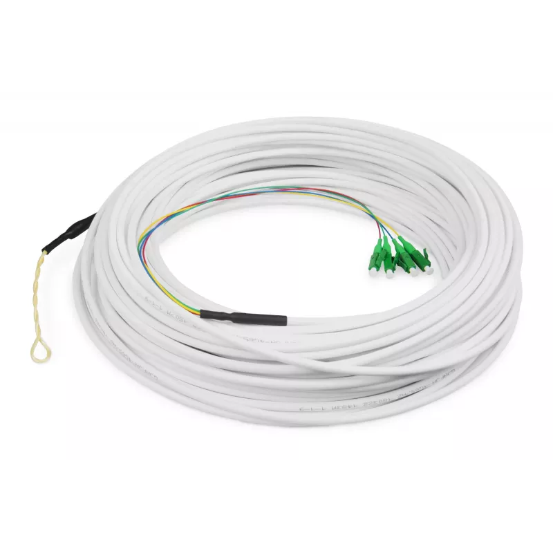 Cable de acometida FTTH Digitus Monomodo 4 fibras 30 m LC/APC