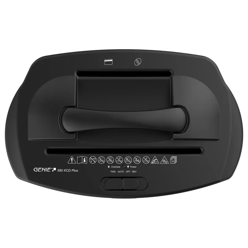 GENIE Destructora de documentos 580 XCD Plus negra