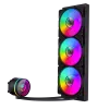 Gamemax | Refrigeración líquida para CPU | ICEBURG 360 INFINITY | negra