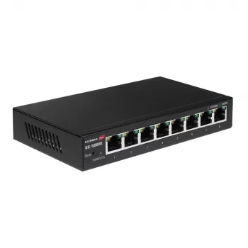 Switch de red Edimax GS-5008E gestionado Gigabit Ethernet (10/100/1000) Negro