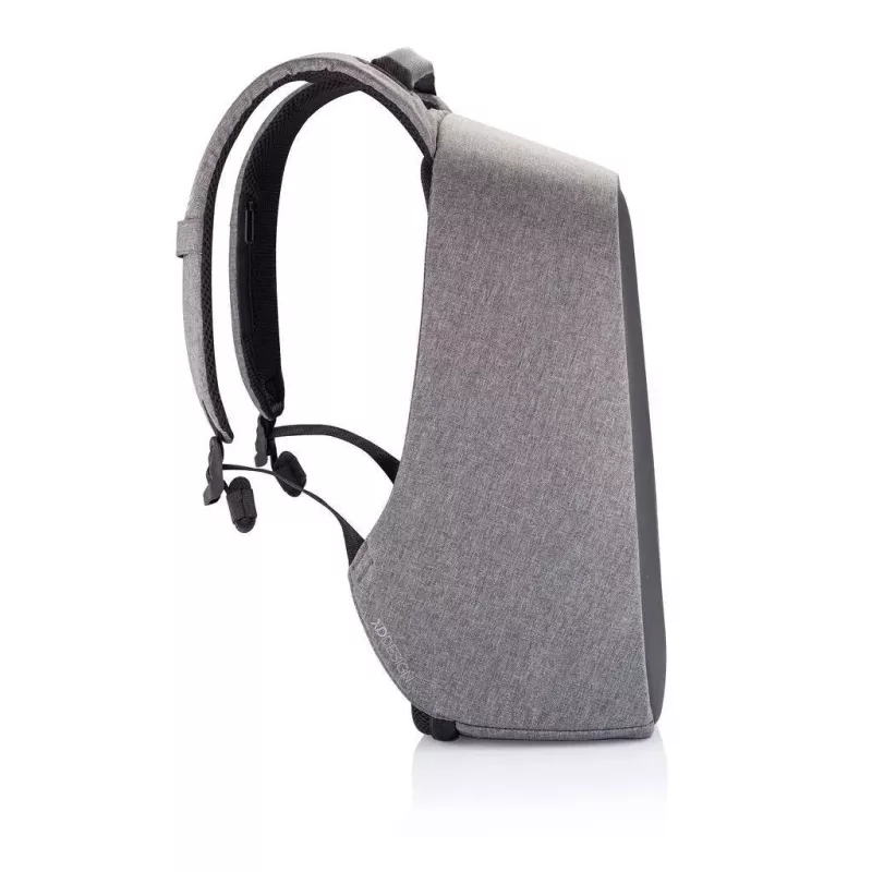 XD Design Bobby Hero Regular P705.292 mochila antirrobo, portátil de 15,6 pulgadas, tablet de 12,9 pulgadas, 16 l, puerto de carga USB, bolsillo RFID, gris