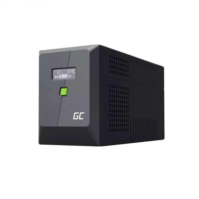 SAI interactivo 2 kVA 1200 W, Green Cell, 4 salidas de corriente alterna, USB, 12 V 9 Ah VRLA (torre)