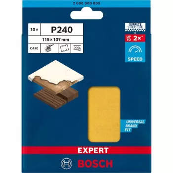 Bosch 2 608 900 895 herramienta rotativa accesorio de lijado/amolado madera hoja de lijar