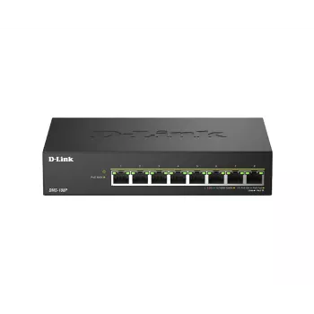 D-Link DMS-108P/E switch de escritorio no gestionado de 8 puertos 2,5G con PoE+ (230 W)