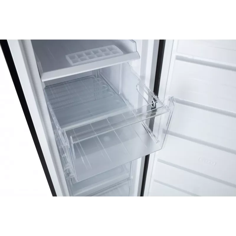 Congelador vertical MPM MPM-182-ZS-13, capacidad 168 L, independiente, puerta reversible, 1430×550×580 mm, clase energética E