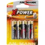 Pila desechable Ansmann Mignon AA LR6 x4